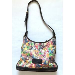 Dooney & Bourke Vintage Y2K Candy Leather Shoulder Bag Purse